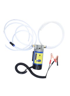 Fuel Transfer Pump, 12 Volt Portable Oil Pump Electric DC Engine Oil Transfer Pump Kit for Car Truck Ship