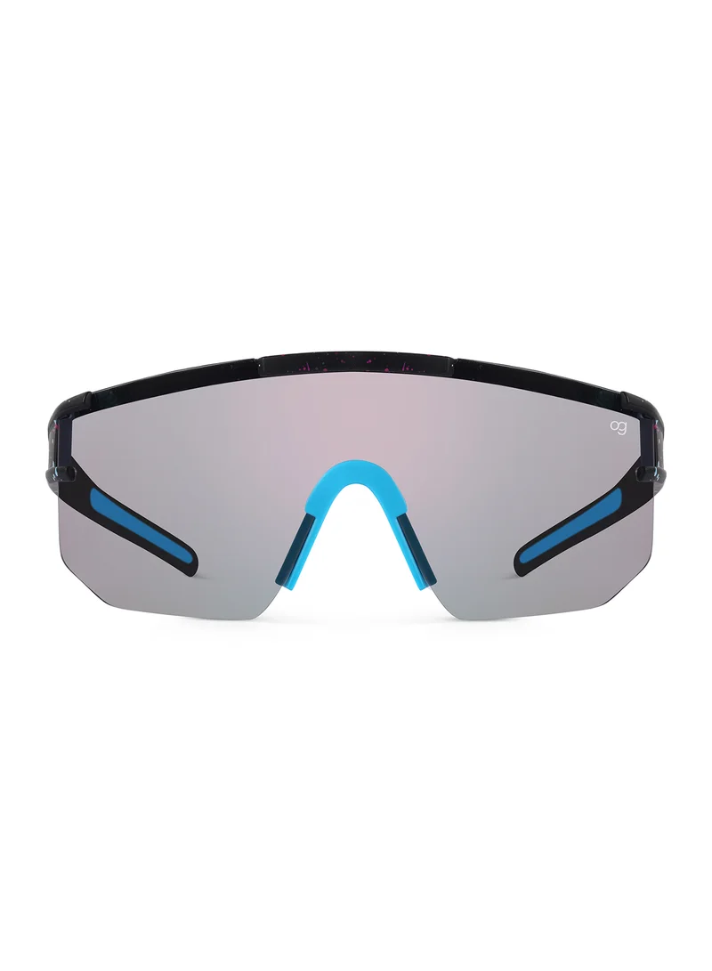 Woggles  Unisex Uv-Protected Black Sports Sunglasses  | Best Price UAE
