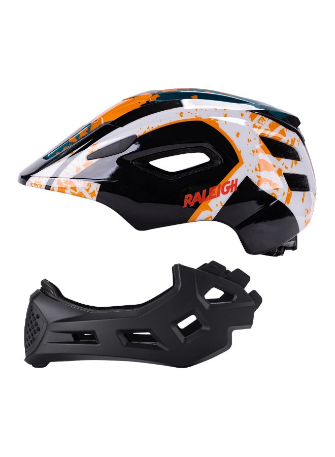 Raleigh Protective Fullface Riding Helmet With Rear Light - Image 4