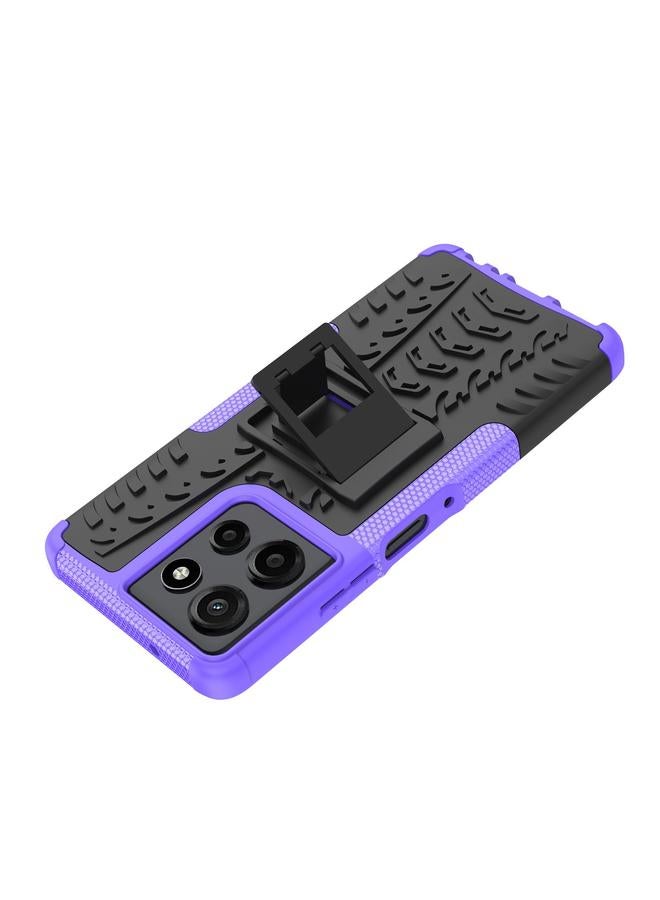 اس-توب جراب لهاتف Motorola Moto G Power 5G 2025 مصنوع من مادة TPU + PC مع حامل - Image 5