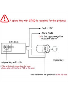 BANVIE Car Immobilizer Transponder Bypass Module for Chip Key (a Spare chip Key is Required ! only for chip Key, not fit for Other Immobilizer Way)  - Image 2
