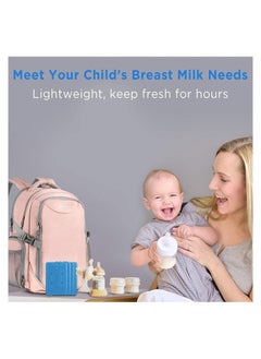 In Air 4 Pack Ice Packs for Lunch Box Keep Food Fresh Bags  - Image 3