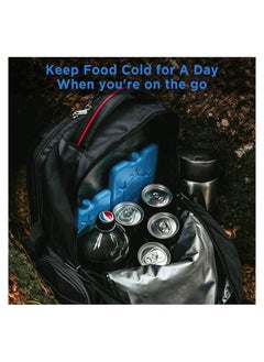 In Air 4 Pack Ice Packs for Lunch Box Keep Food Fresh Bags  - Image 5