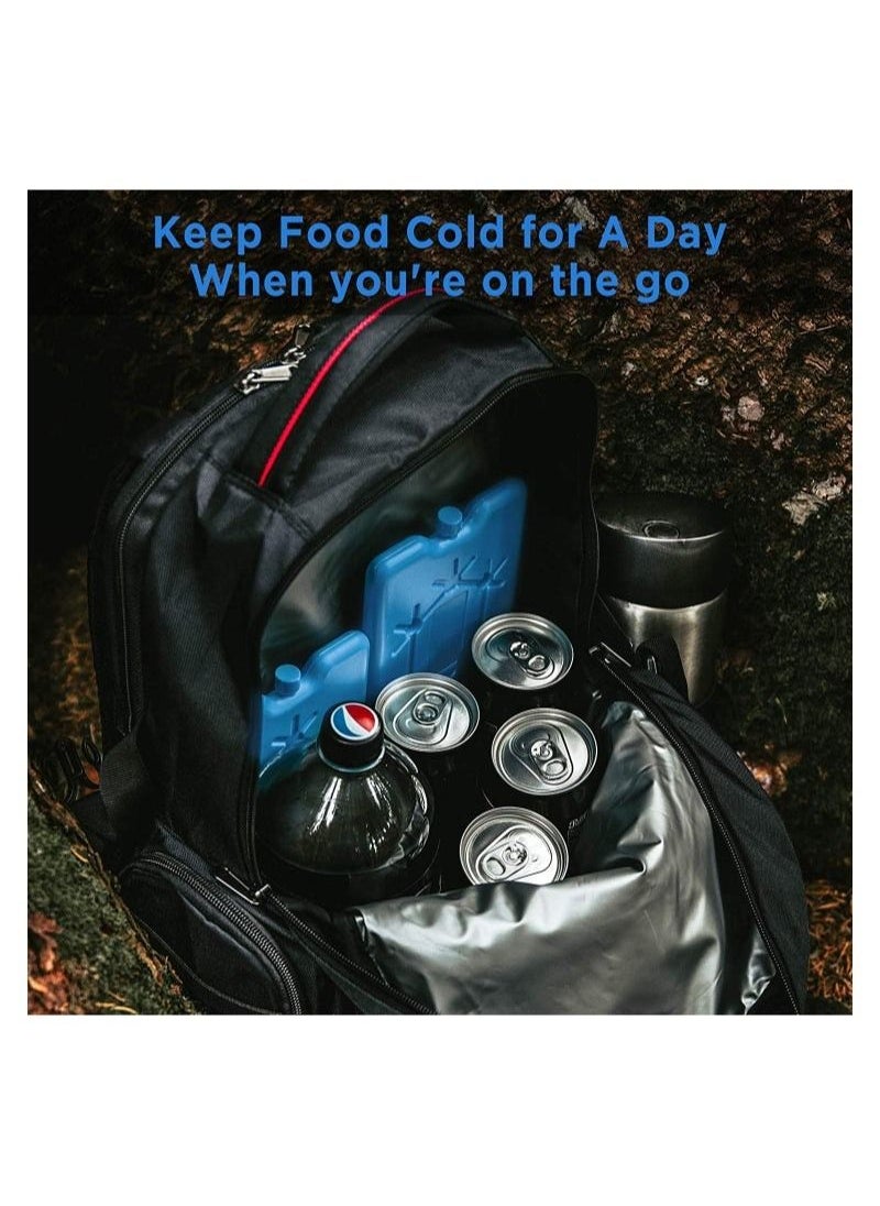 In Air 4 Pack Ice Packs for Lunch Box Keep Food Fresh Bags  - Image 5