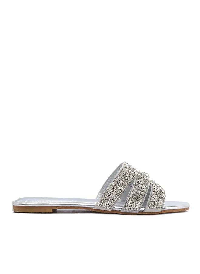 FYOR Crystal Multi-Strap Flat Sandal MY 375