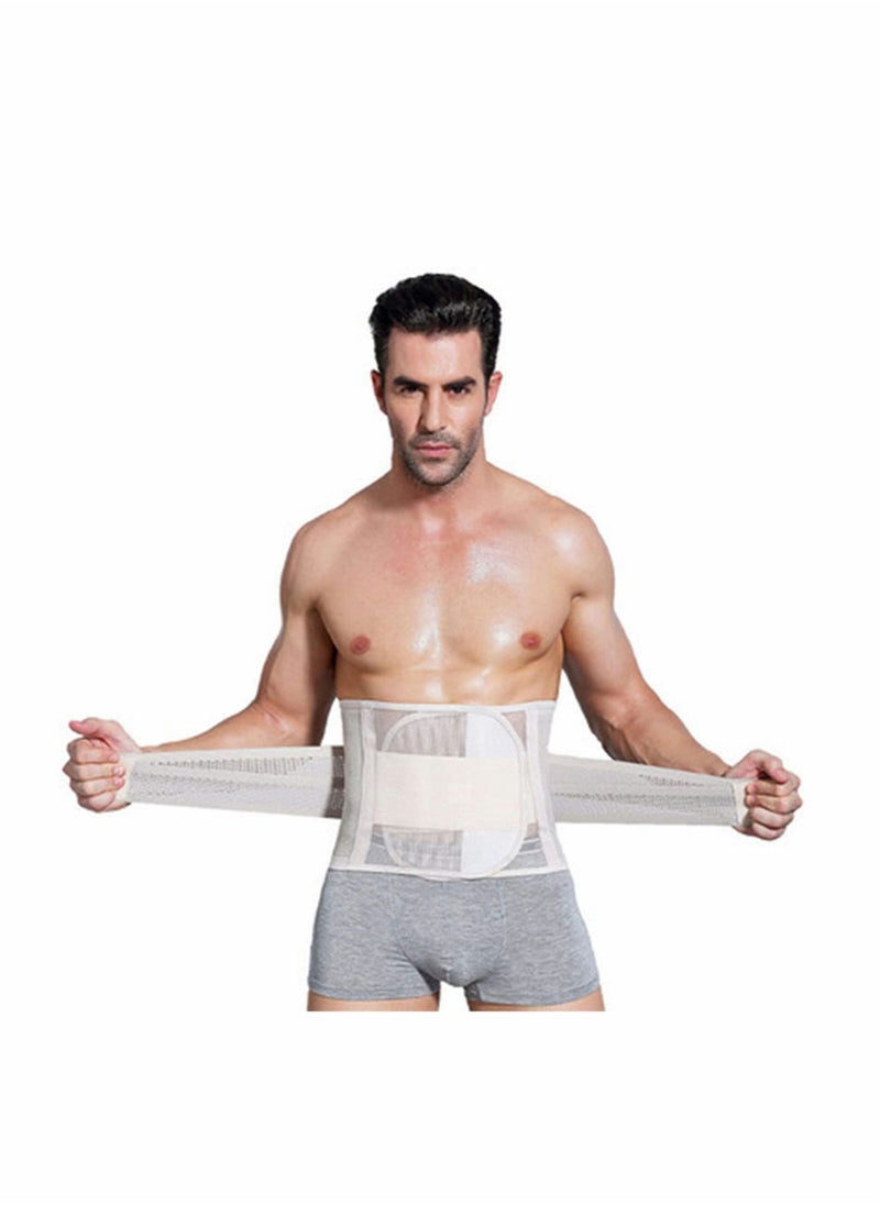 Excefore Neoprene Waist Trimmer Ab Belt for Men Trainer Corset Slimming Body Shaper Workout Sauna Hot Sweat Band  - Image 1
