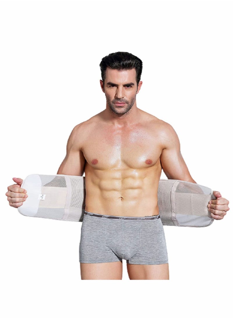 Excefore Neoprene Waist Trimmer Ab Belt for Men Trainer Corset Slimming Body Shaper Workout Sauna Hot Sweat Band  - Image 3