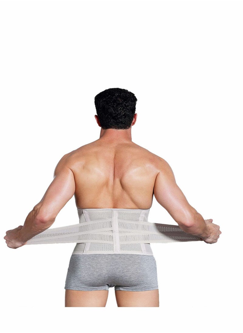 Excefore Neoprene Waist Trimmer Ab Belt for Men Trainer Corset Slimming Body Shaper Workout Sauna Hot Sweat Band  - Image 5