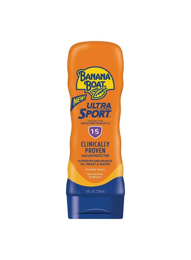 BANANA BOAT Banana Boat Sport Ultra Spf 15 Sunscreen Lotion 8Oz ; Banana Boat Sunscreen Spf 15 Lotion Oxybenzone Free Sunscreen Sunblock Lotion Sunscreen Banana Boat Lotion Spf 15 8Oz - Image 2