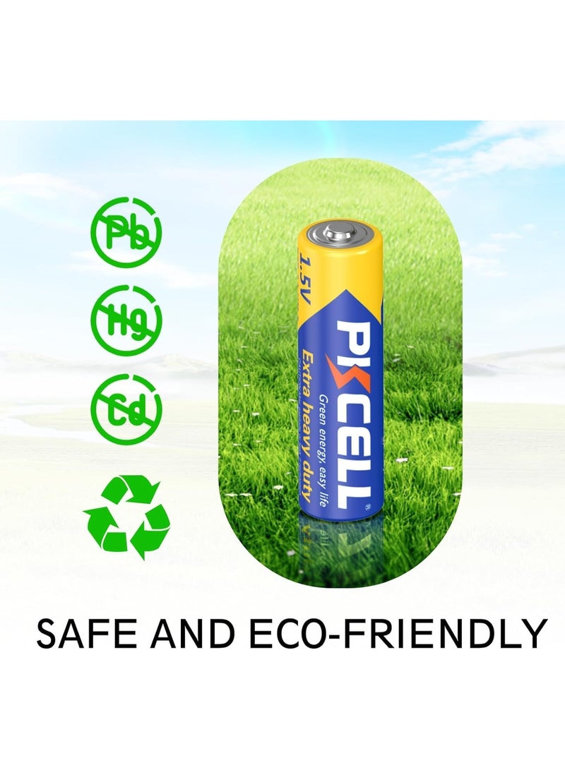 PKCELL AA 1.5V High Performance Zinc Carbon Batteries R6P for Toys, Remote Controls, Lights, Pack of 12 PKCELL - Image 5
