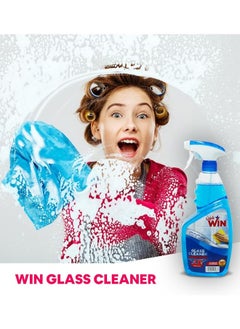 WIN Glass Cleaner & Surface Cleaner Spray 2x1000ml  - Image 2