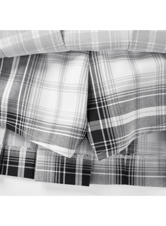 Waxbird Spring And Autumn Fashion Plaid Pleated Skirt Women Versatile Academic Style - Image 5
