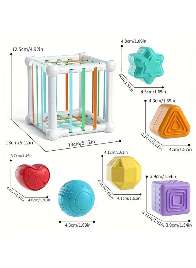 Number Shape Matching Toy Set With 3D Frame Cognitive Learning Fine Motor Skills Gift - Image 3