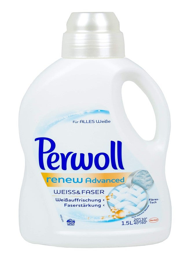 Perwoll White Liquid Detergent - Renew Advanced - 1500 ml 20 Loads - Image 1