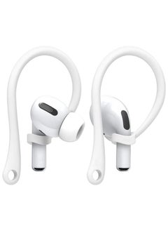 Airpods Pro 3rd Gen Sports Anti-loss Anti-fall Ear Hooks 4th Gen Earphone Hooks Model Digital Computer Accessories-Color:White