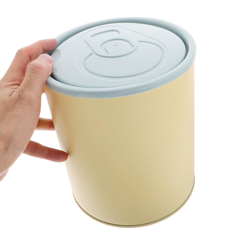 Stainless Steel Mini Desk Trash Can 4 5L With Press Spring Lid Office Waste Basket - Image 5