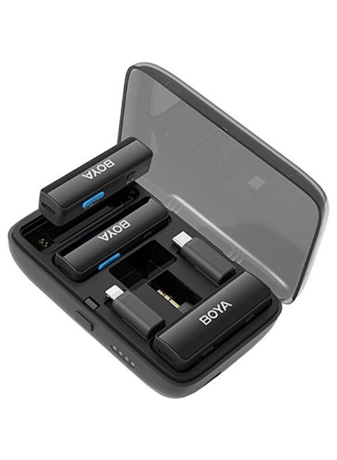 BOYA BOYALINK 2-Person All-In-One Wireless Microphone System With Interchangeable Connectors (2.4 GHz) - Image 1