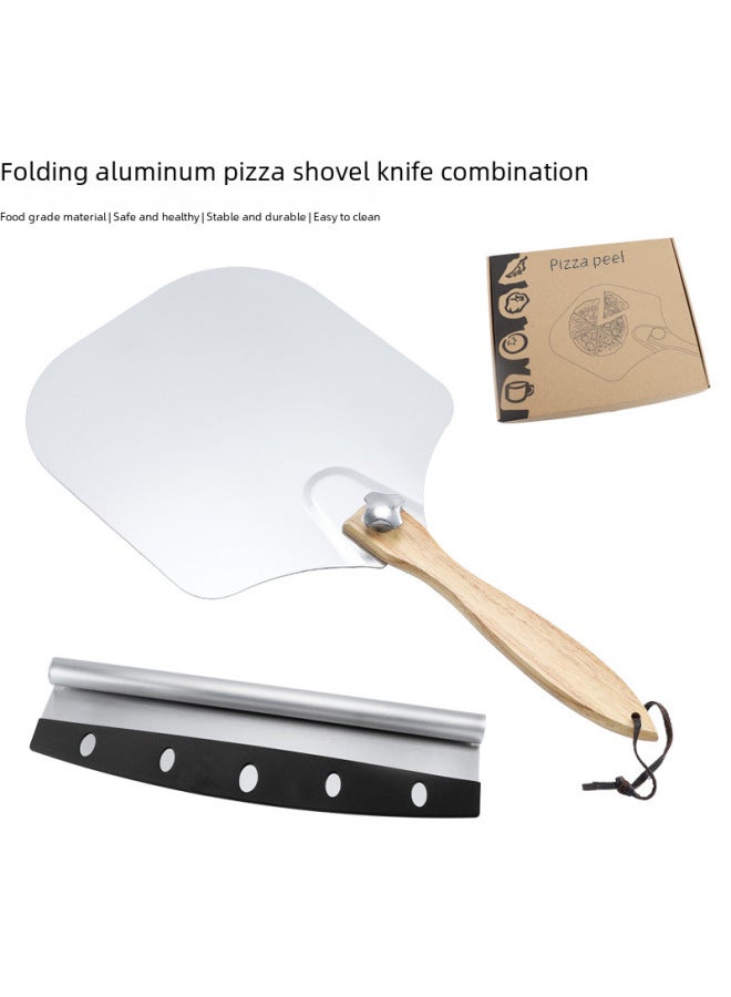 Daily Use Kitchen Baking Utensils Set 7-piece Baking Tools For Cake Making Includes Measuring Spoons Measuring Cups Mixing Bowls-Color:Pizza Shovel Box - Image 2