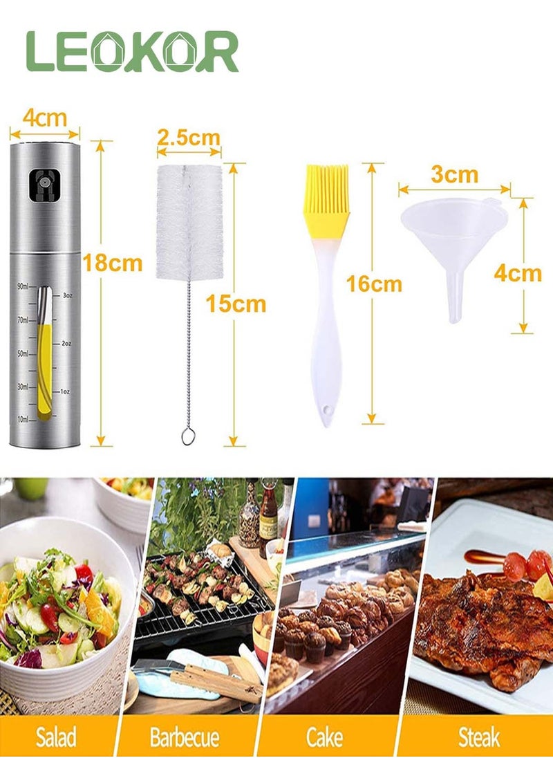 Stainless Steel Oil Dispenser Olive Oil Sprayers, Refillable Oil Dispenser Bottle for Air Fryer, BBQ, Kitchen Baking, Salad - pzsku/ZAE735C93E2268026723AZ/45/_/1718854031/bd2e0cb9-fa73-4fce-a164-3d4420d7bd5e