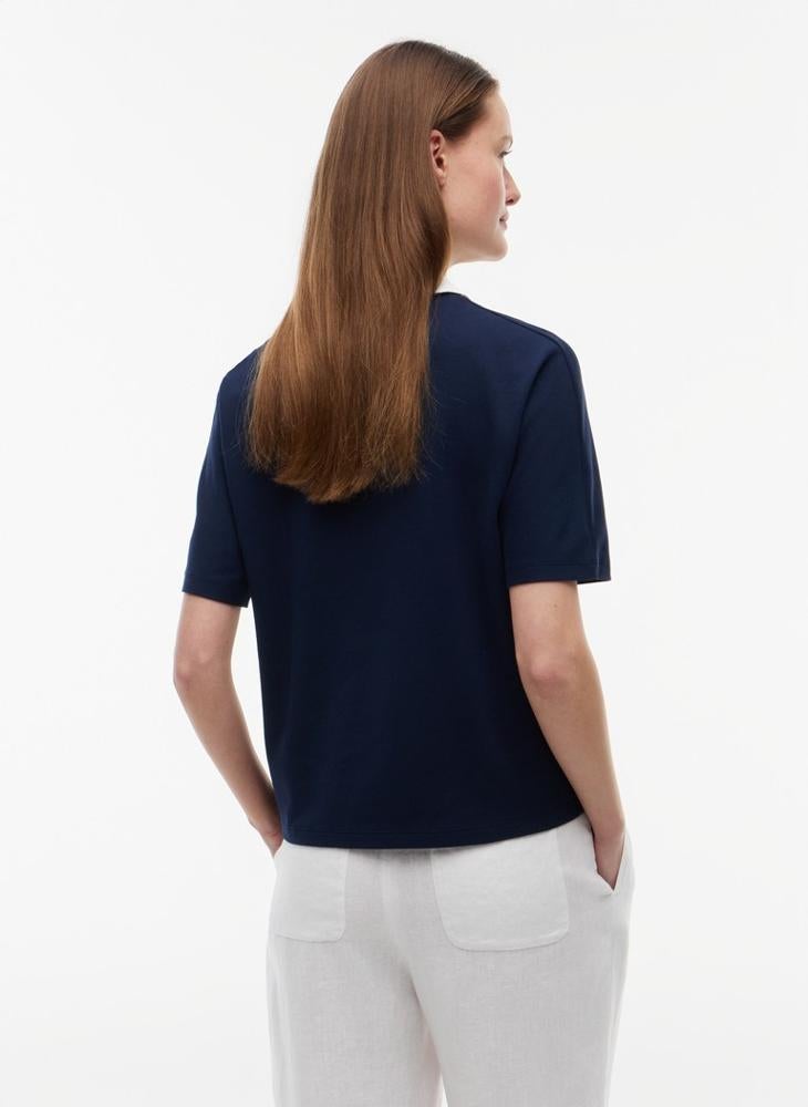 TOMMY HILFIGER Regular Fit Gold-Tone Button Polo Shirt - Image 2