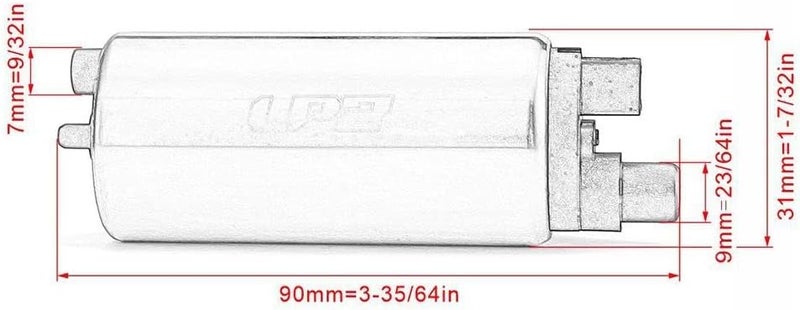 QASULER High Pressure Motorcycle Fuel Pump - Image 2