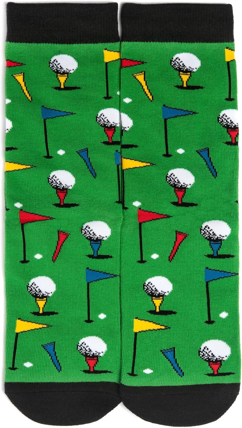 Lavley Funny Golf Socks - Fun gift for golfers - Unisex one size fits most - Great for birthdays or stocking stuffers - Image 4