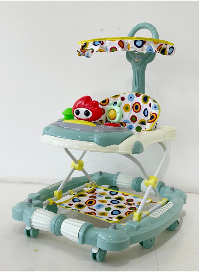 kiddoz Baby Walker - Mint Green 