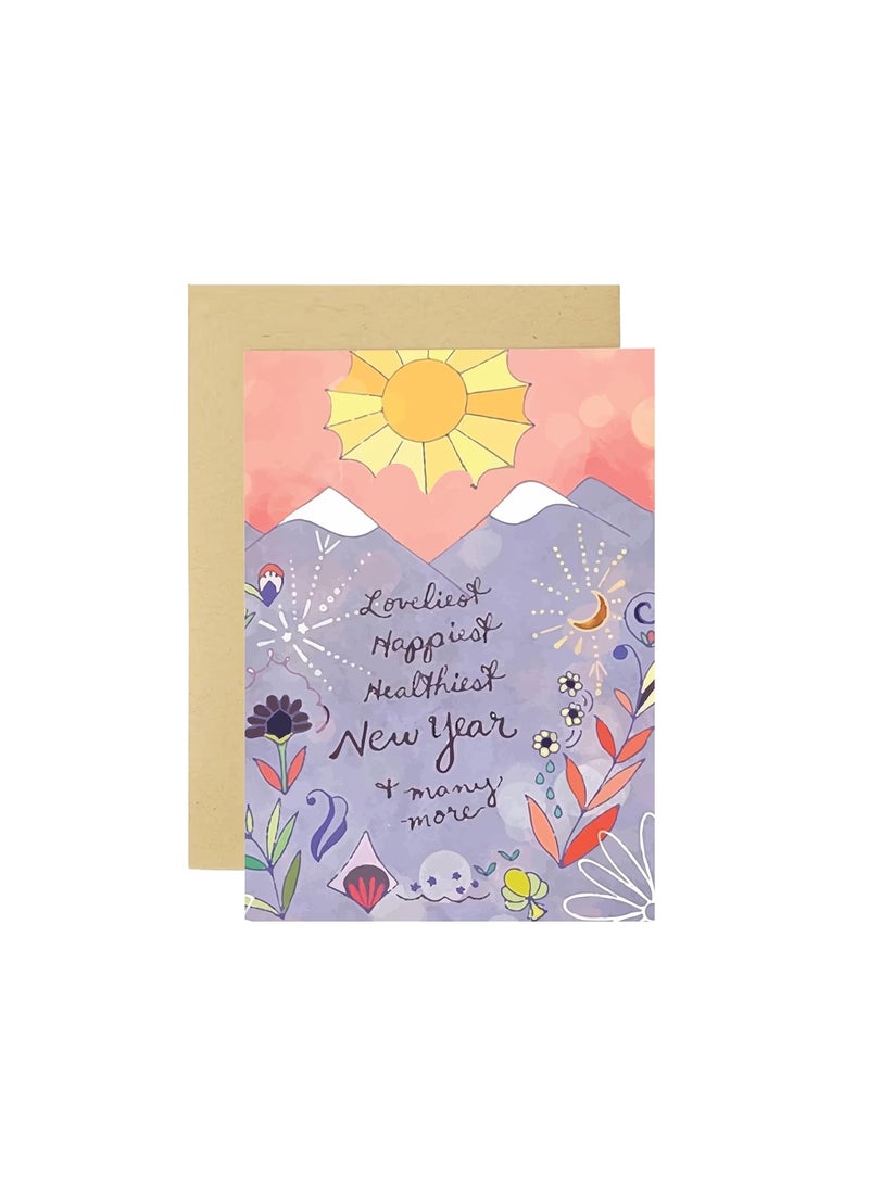 NorthLand Northland New Year Greeting Card 