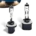 gunhunt 2 PCS Car 88027W Halogen Bulb 12V Quartz Lamp Ultrabright Beam LowHigh Beam Fog Light Replacement Allinone Plug and Play Bulb Universal Lighting for Car Warm White Light - Image 2