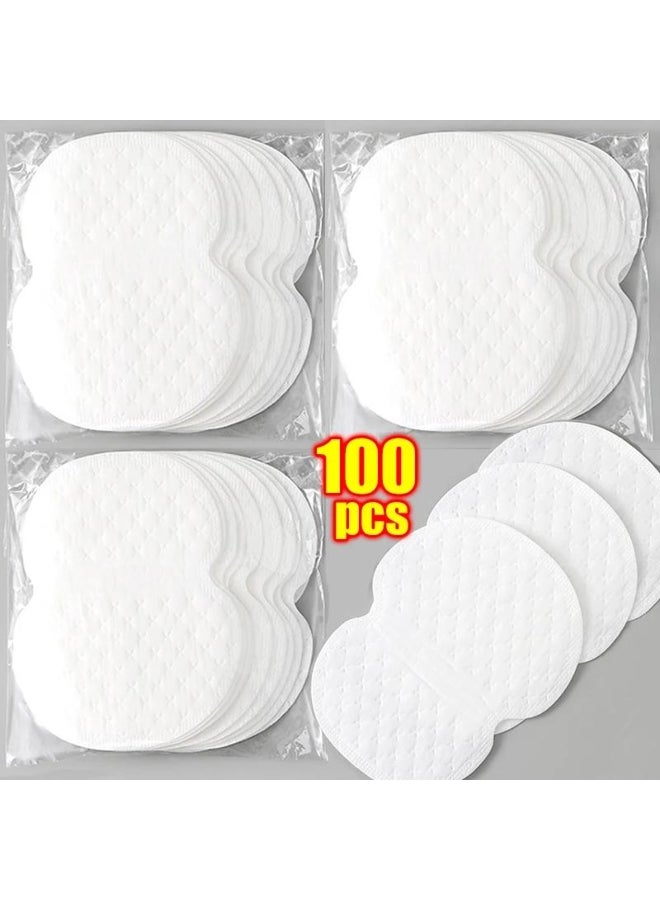 Generic 10/300Pcs Disposable Underarm Armpit Sweat Pads Sweat-absorbing Patch Summer Deodorants Non-woven Pads Breathable Ultra-thin - Image 1
