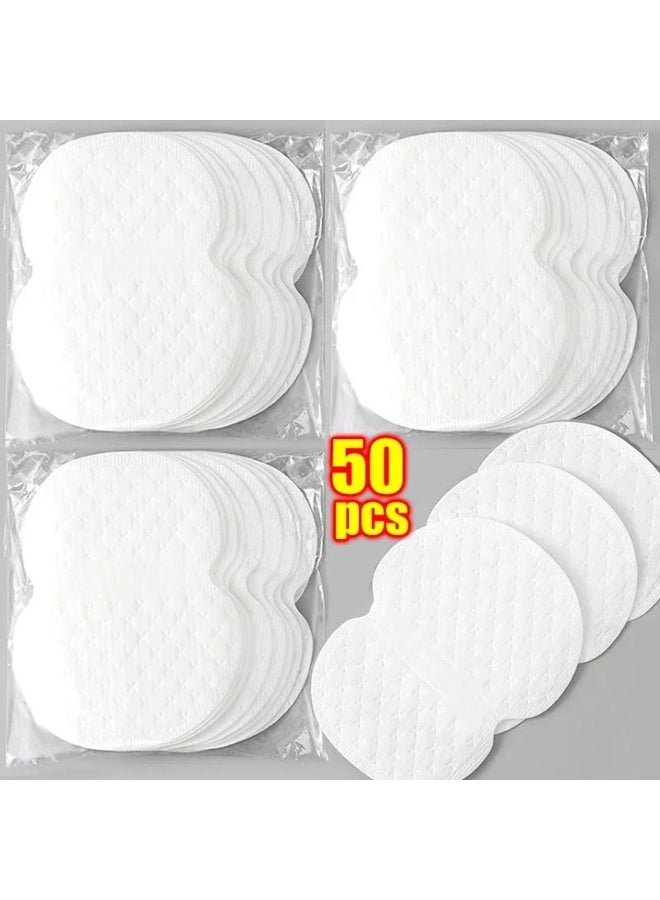 Generic 10/300Pcs Disposable Underarm Armpit Sweat Pads Sweat-absorbing Patch Summer Deodorants Non-woven Pads Breathable Ultra-thin - Image 2