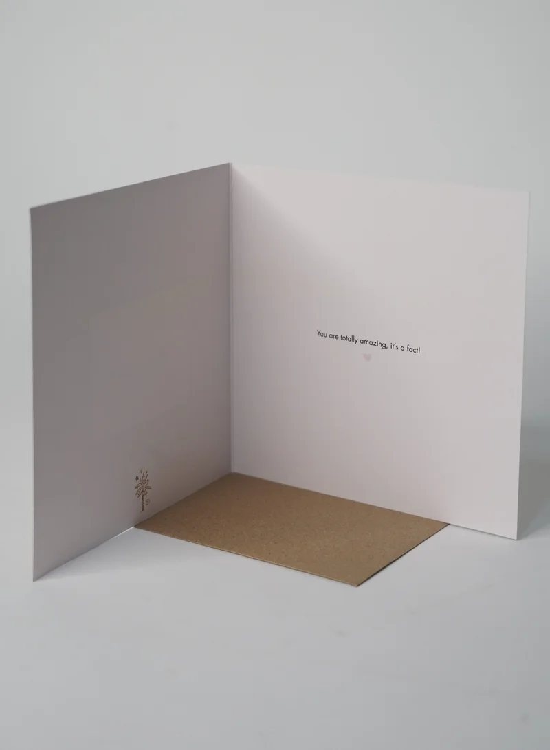 Share the Love You are Amazing Greeting Card - Foil Card