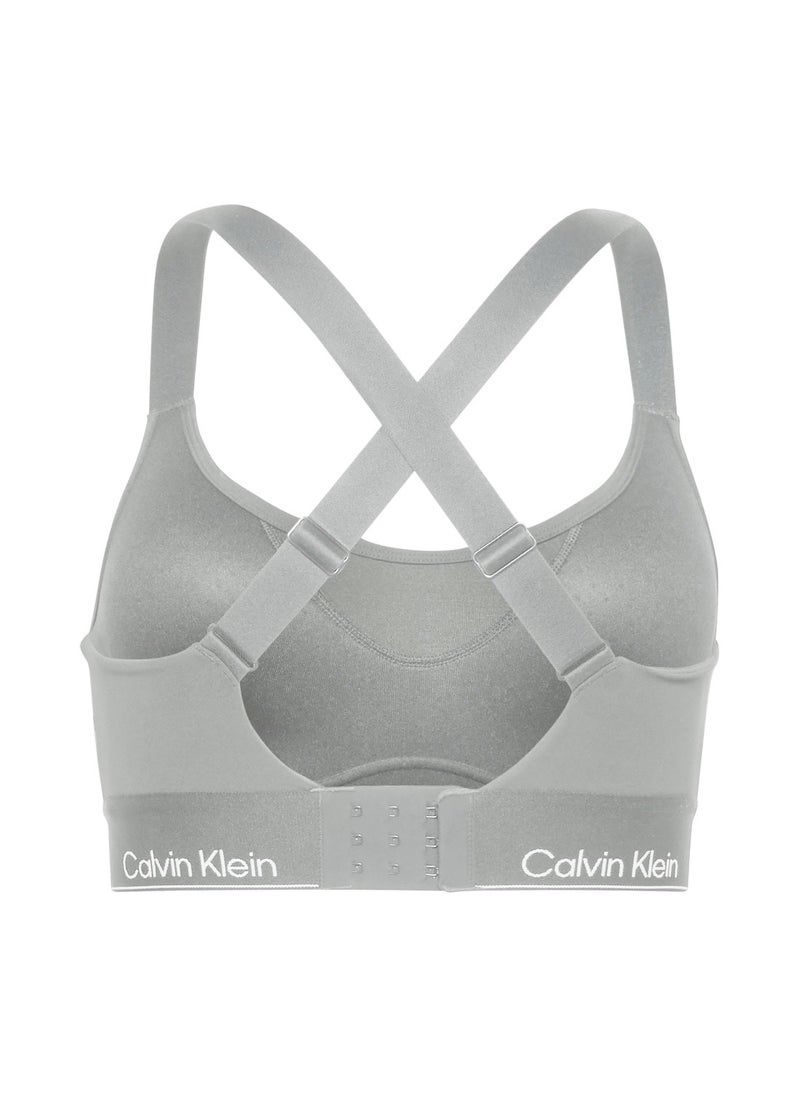 Women's High Support Sports Bra - Polyester Blend, Grey - pzsku/ZAE73EA20A478EF1EF309Z/45/_/1739377267/bf2fd58b-e029-408e-9ab0-121180e1f0e1