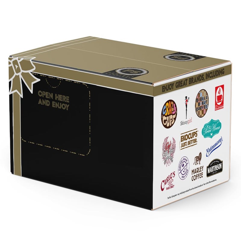 Crazy Cups Hot Chocolate and Cappuccino Single Serve Cups, Variety Pack Sampler For Keurig K Cup Brewers, includes Hot Cocoa from Grove Square and Crazy Cups, 50 Count - Image 2