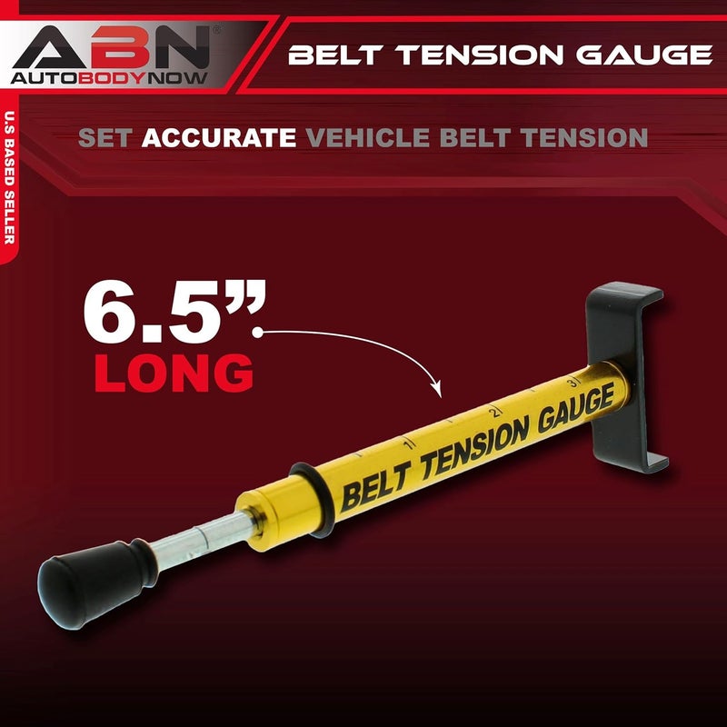 ABN Belt Tension Gauge - Universal, 10 lbs Specification, Easy to Read Fast & slow shipment compatible - Image 2