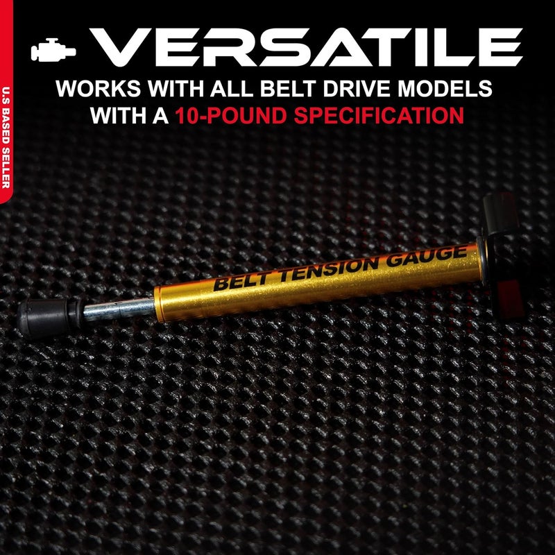 ABN Belt Tension Gauge - Universal, 10 lbs Specification, Easy to Read Fast & slow shipment compatible - Image 3