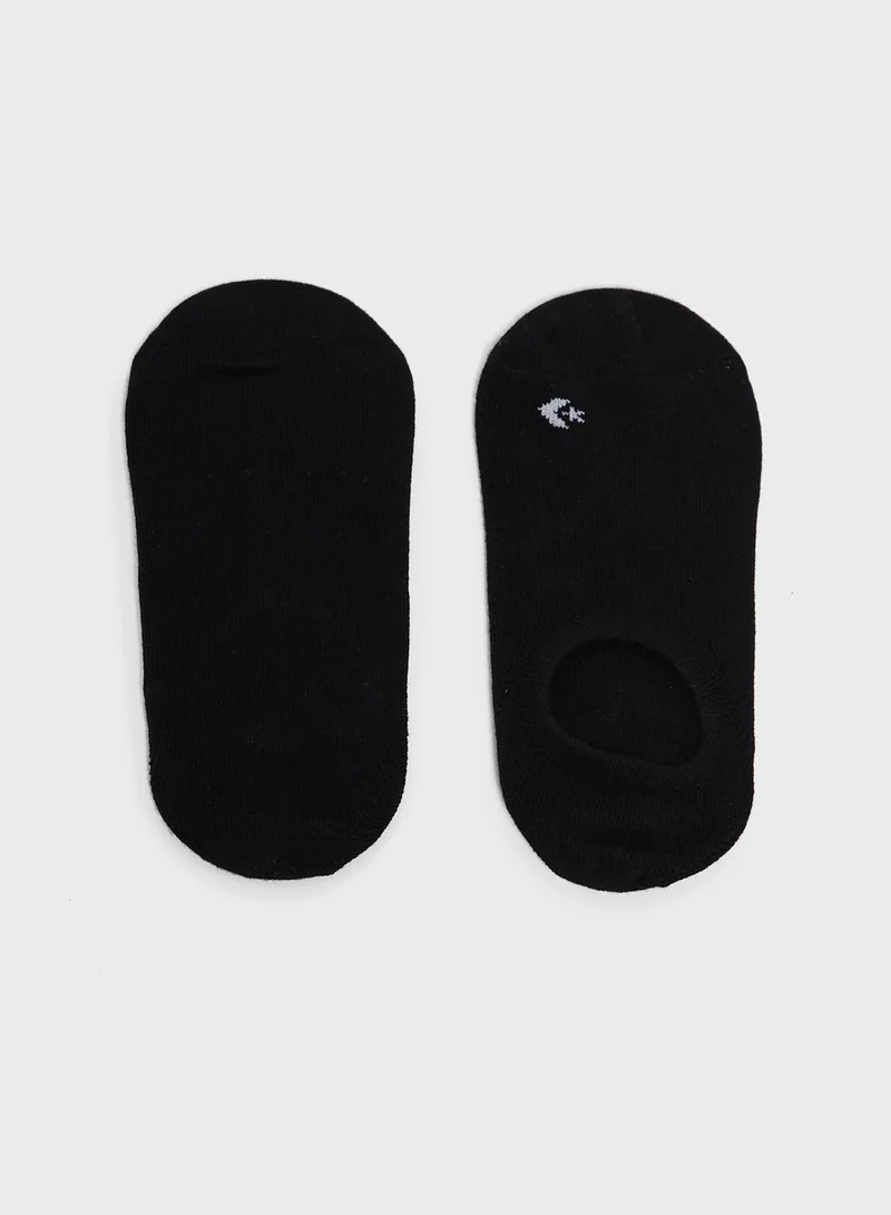 CONVERSE 3 Pack Core No Show Socks