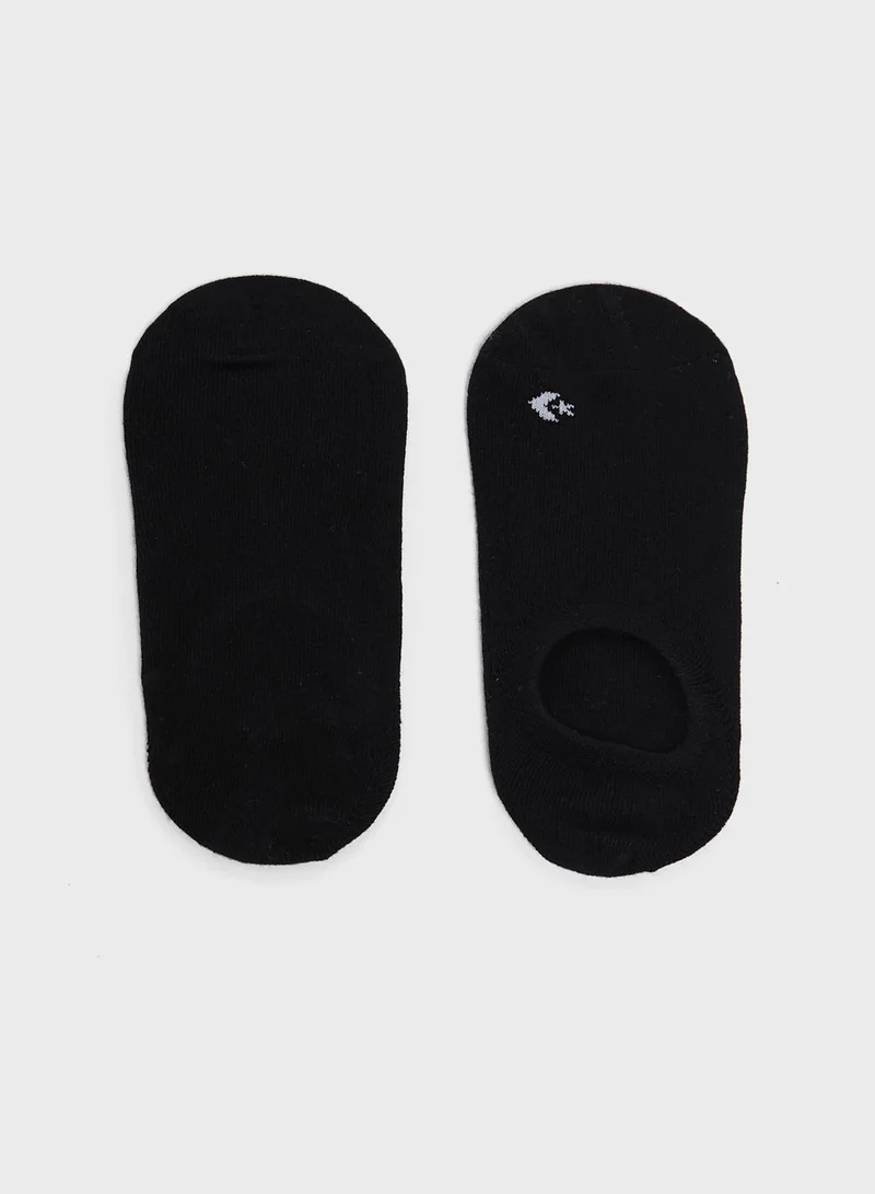 CONVERSE 3 Pack Core No Show Socks