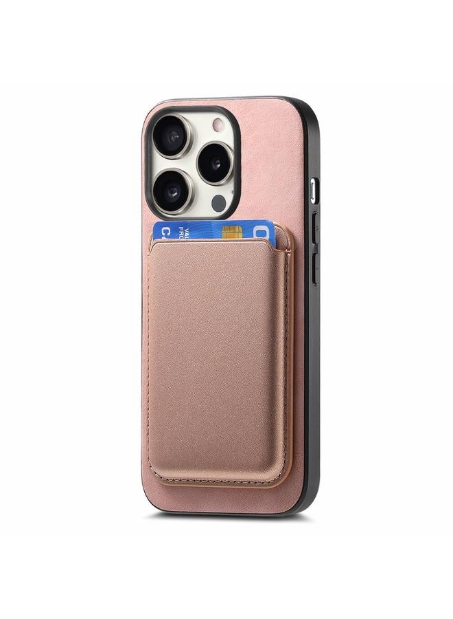 S-TOP Case For iPhone 11 Pro Retro Magsafe Card Bag PU Back Cover Phone Case - Image 2
