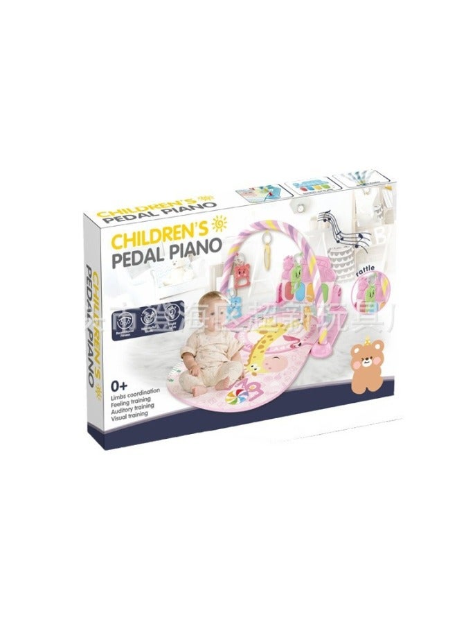 Months Baby Gym Rack Music Foot Piano Toy Baby Piano Game Mat Educational Toys - Image 5