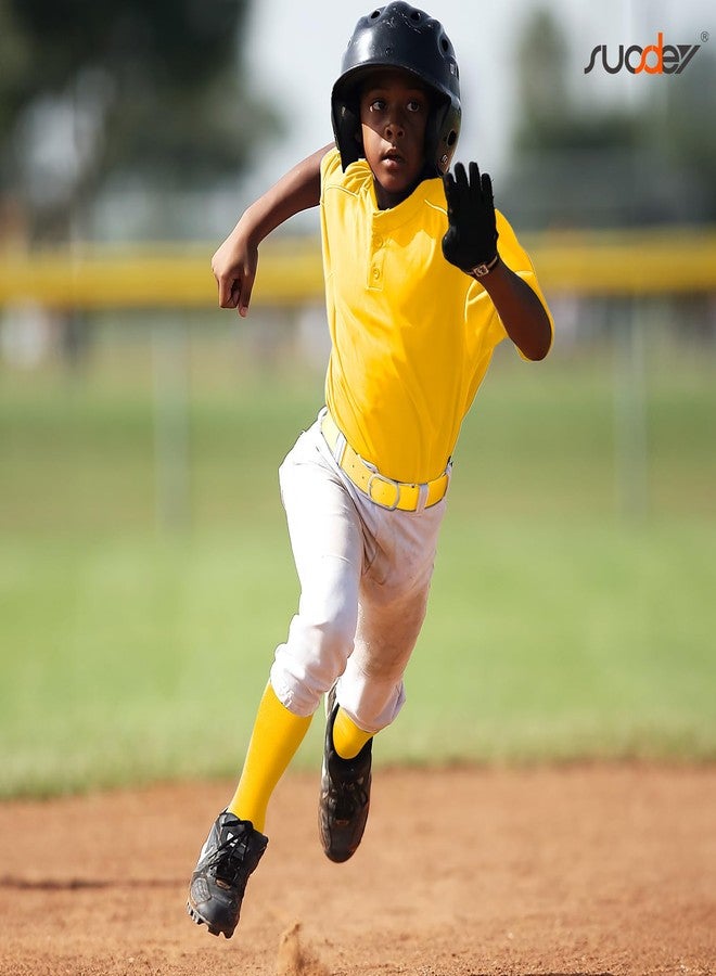 سوزدي حزام وجوارب بيسبول من SUOSDEY، جوارب سوفتبول مرنة قابلة للتعديل وحزام خصر للشباب والكبار - Image 3