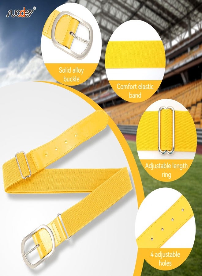 سوزدي حزام وجوارب بيسبول من SUOSDEY، جوارب سوفتبول مرنة قابلة للتعديل وحزام خصر للشباب والكبار - Image 4