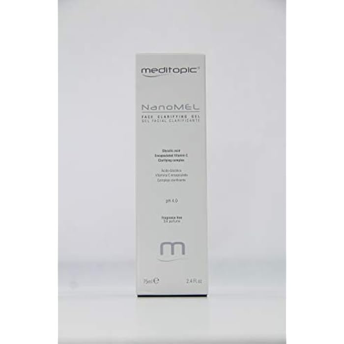 Meditopic nanomel gel face clarifying gel with vitamins & antioxidants - 75 ml - Image 2