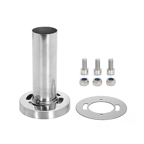 Gopayia 4.5" Round Tip Silencer Exhaust Muffler for 4.5 inch Tip Removable Exhaust Silencer - Image 1
