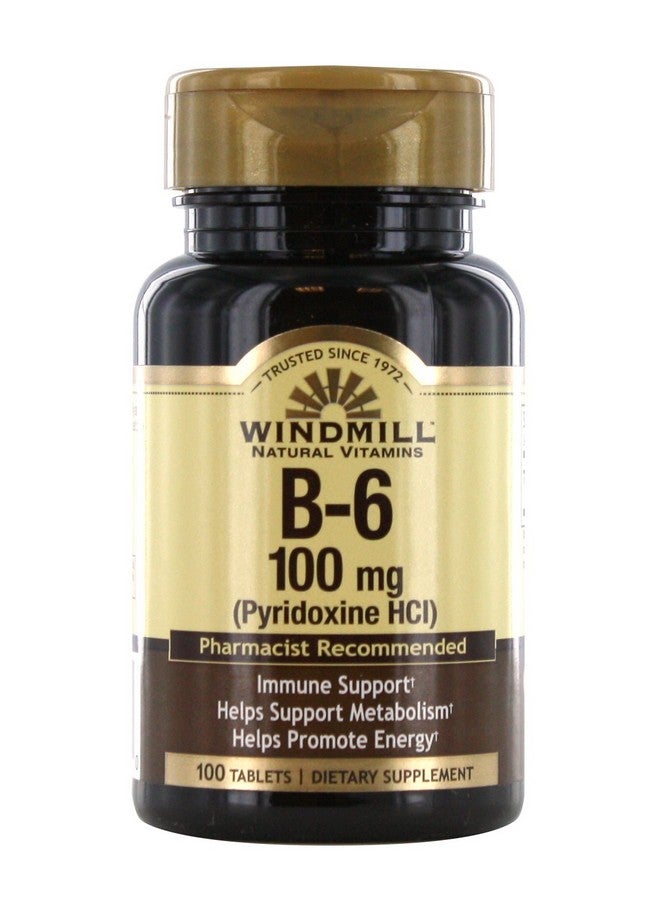 VIT B-6 TABS 100 MG WMILL 100