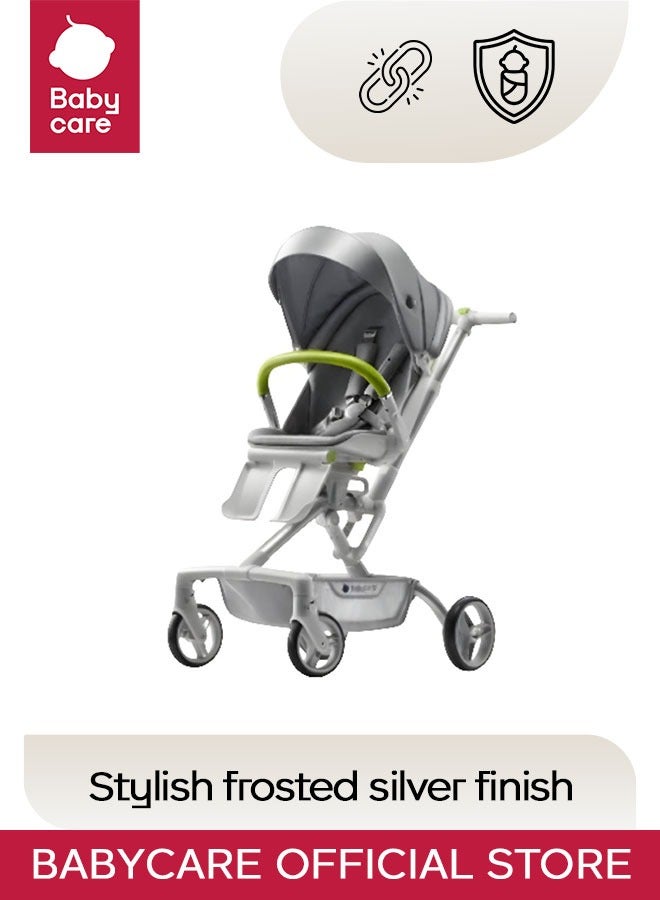 Babycare Comfort Cruiser Stroller - Frosted Silver - Image 1