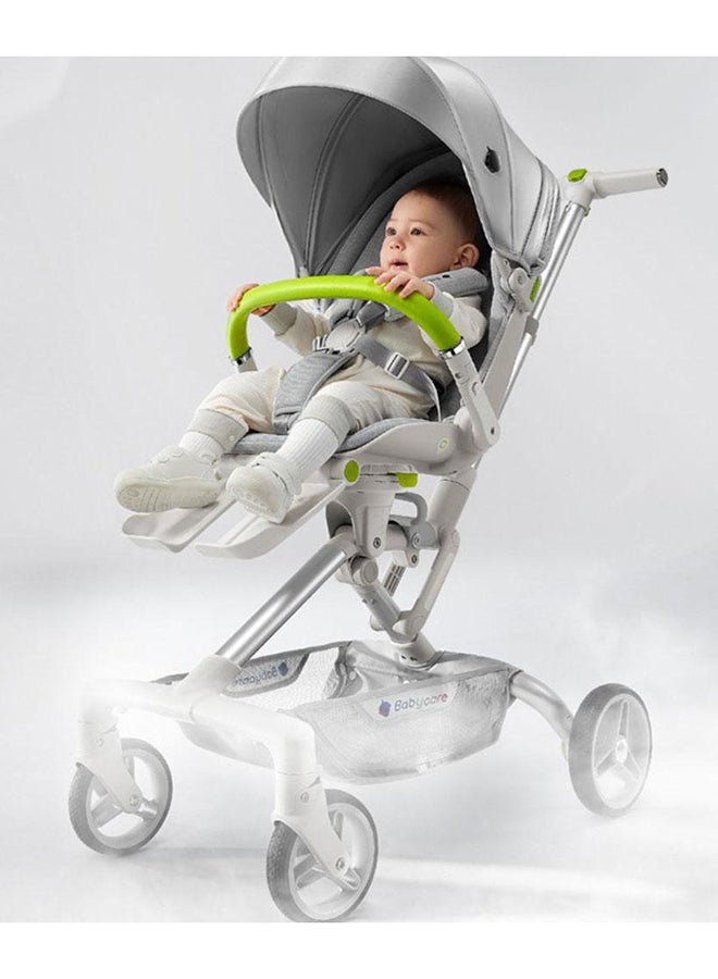 Babycare Comfort Cruiser Stroller - Frosted Silver - Image 4