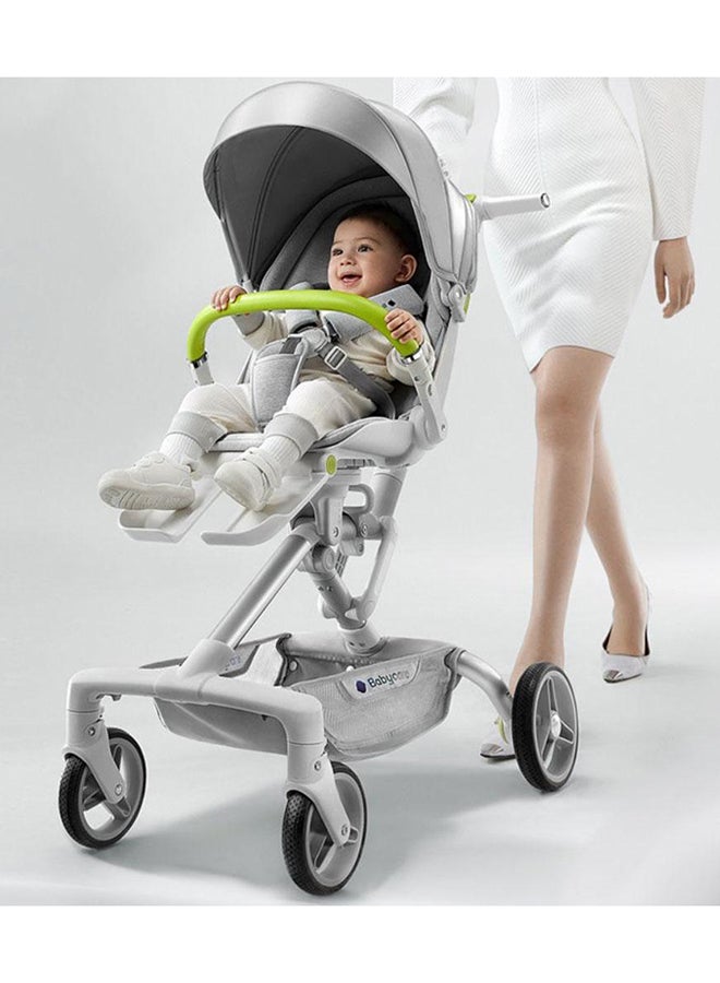 Babycare Comfort Cruiser Stroller - Frosted Silver - Image 5