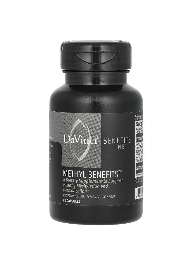 DaVinci Laboratories DaVinci Laboratories, Benefits Line, Methyl Benefits, 60 Capsules  - Image 1