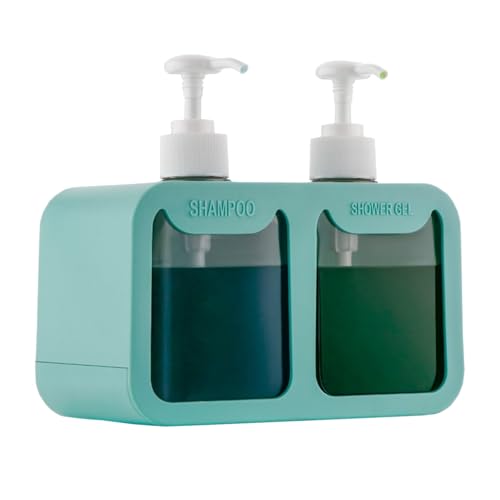 BENAVJI Outdoor Living Twin Designe Liquid Soap Dispenser, 300ml, Multipurpose Refillable Plastic Pump for Hand Wash, Dish Wash, Shampoo, Kitchen, Bathroom, and Household Use - Image 3